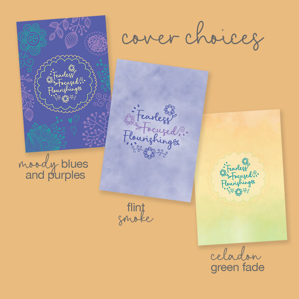 Cover Choices for the BuJo Pathway Planner from Margie Lynch